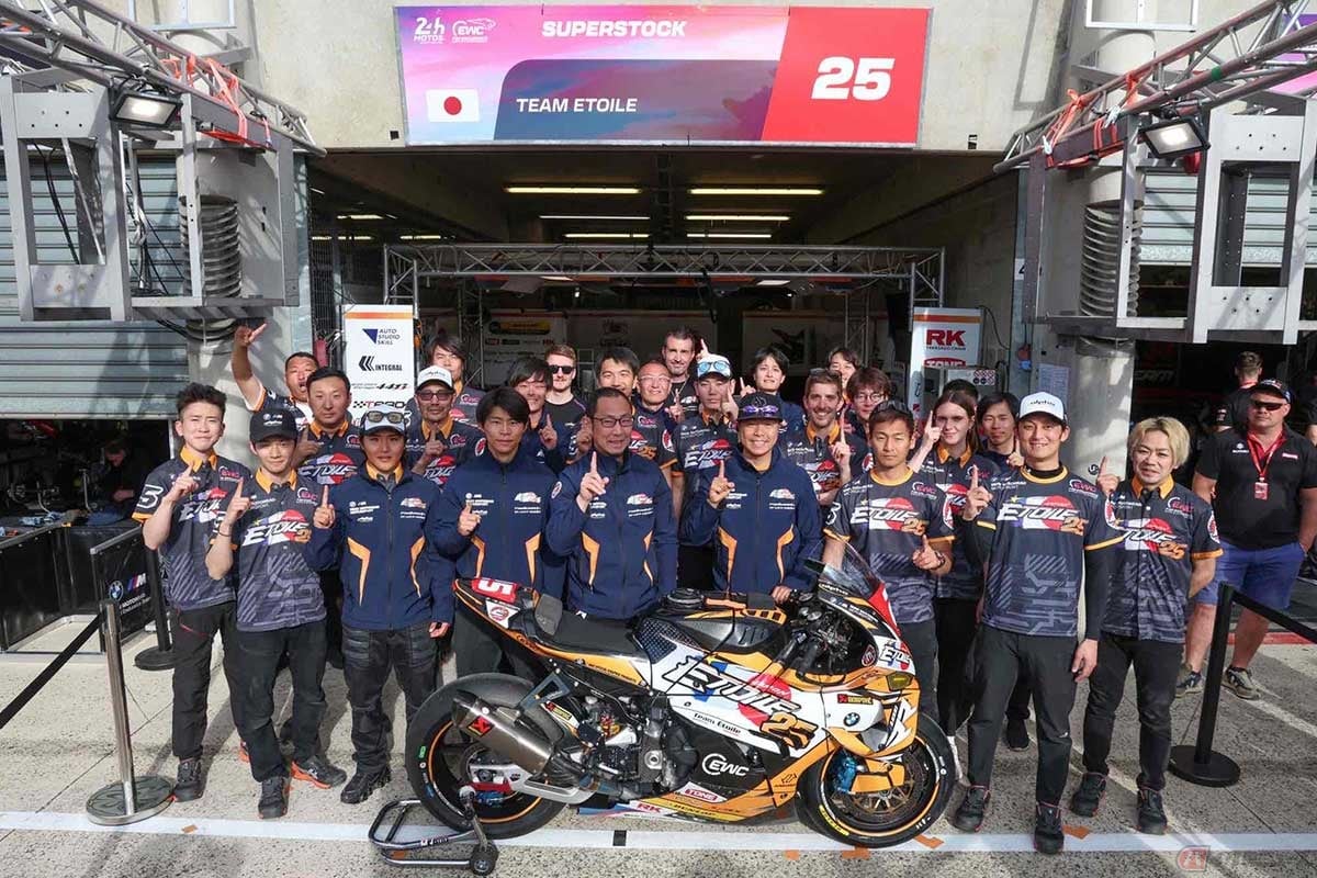 大久保光選手がライダーを務める「チームエトワール」。開幕戦は悔しいクラス13位で終えた