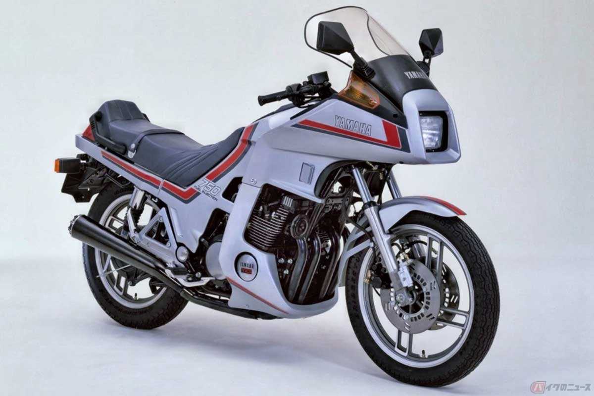 ヤマハが初めてフューエルインジェクションを装備した「XJ750D」(1982年)