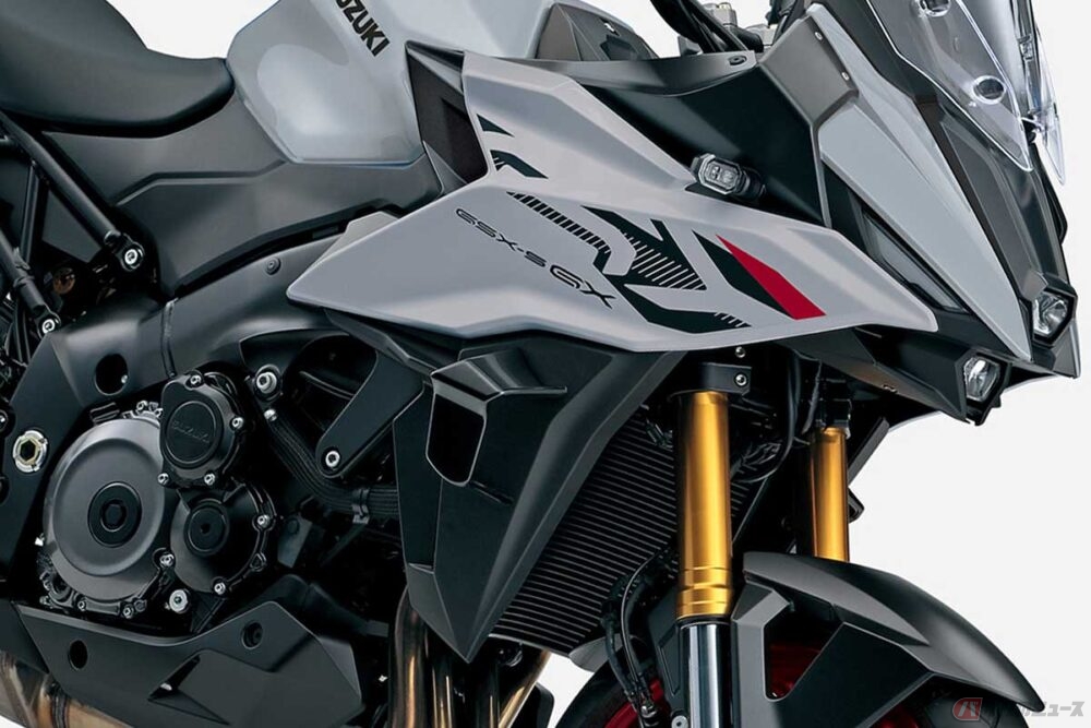 ウイングレット採用やETC2.0車載器標準装備!! スズキ「GSX-S1000GX