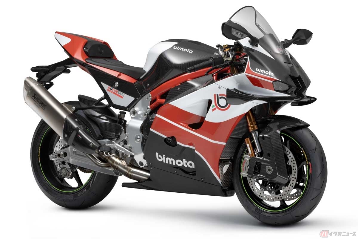 イタリアの「Bimota（ビモータ）」が2025年のスーパーバイク（SBK）に参戦する「KB988」のホモロゲーションマシン「KB988 Rimini」は、カワサキ「Ninja ZX-10RR」のエンジンを搭載。2025年11月8日から日本国内販売を開始