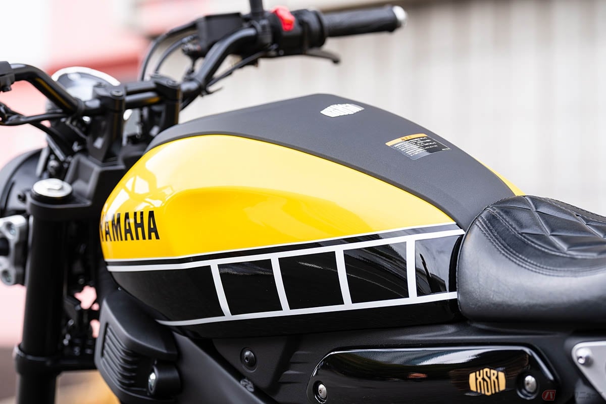 ヤマハ「XSR155」USインターカラー外装セット装着車両