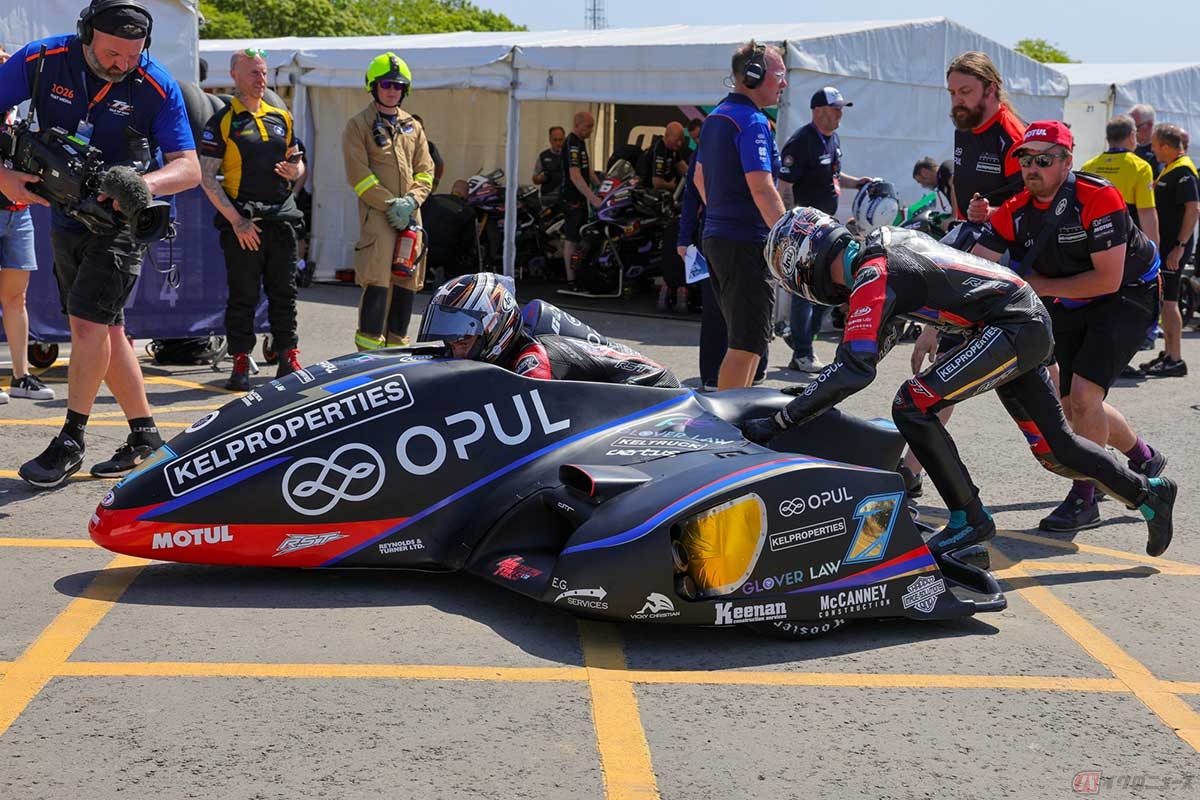 見どころと主要ライダーを紹介!! 【マン島TTレース2026】サイドカーTT