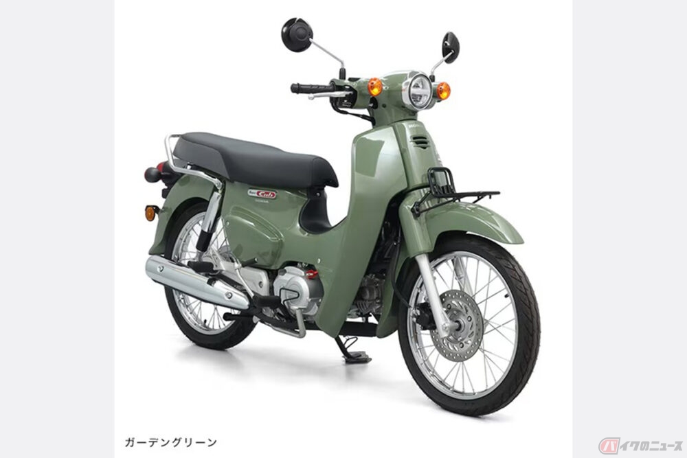 価格44.5万円!! 排気量124ccの「スーパーカブ Type X」発売 シルバー