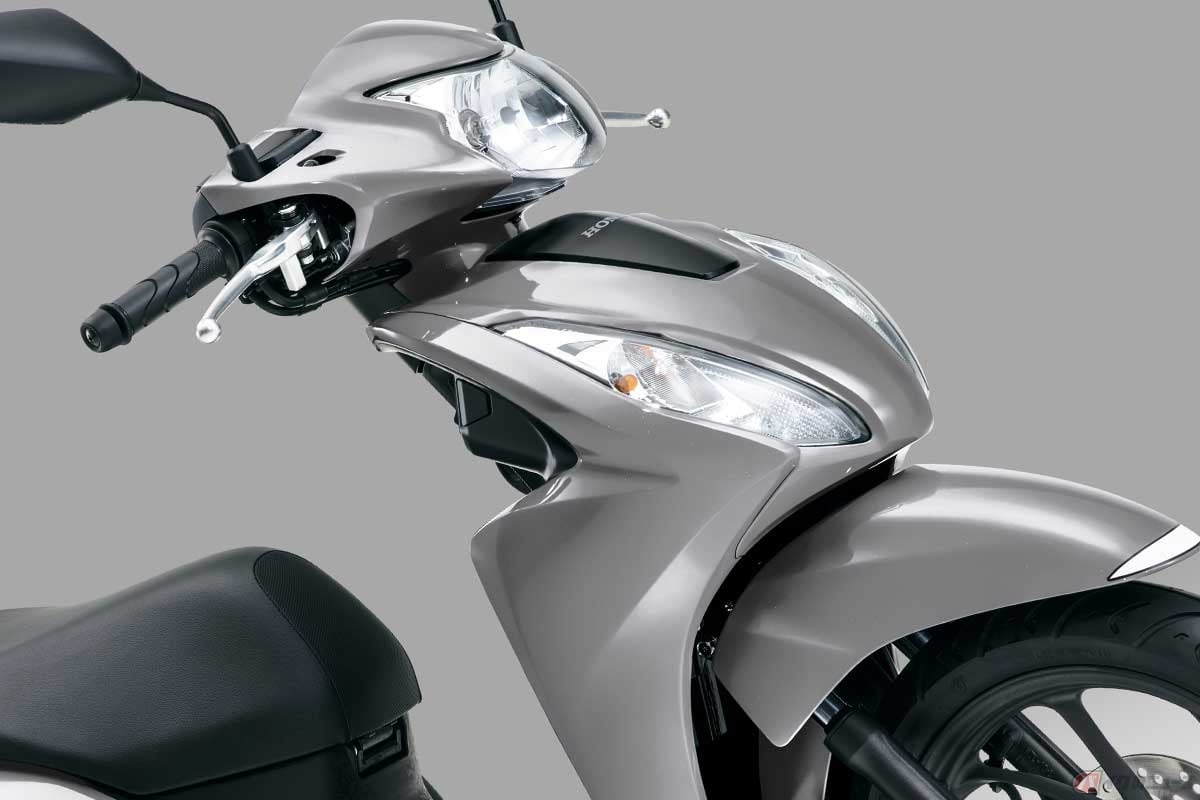 ホンダ「Dio110・ベーシック」新色:マットテクノシルバーメタリック