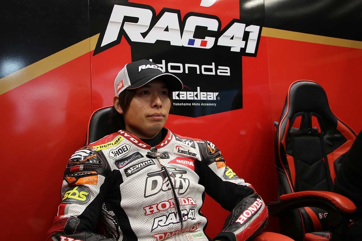 「FIM 世界耐久ロードレース選手権(EWC)」第2戦「スパ8時間耐久レース」決勝に挑む石塚健選手