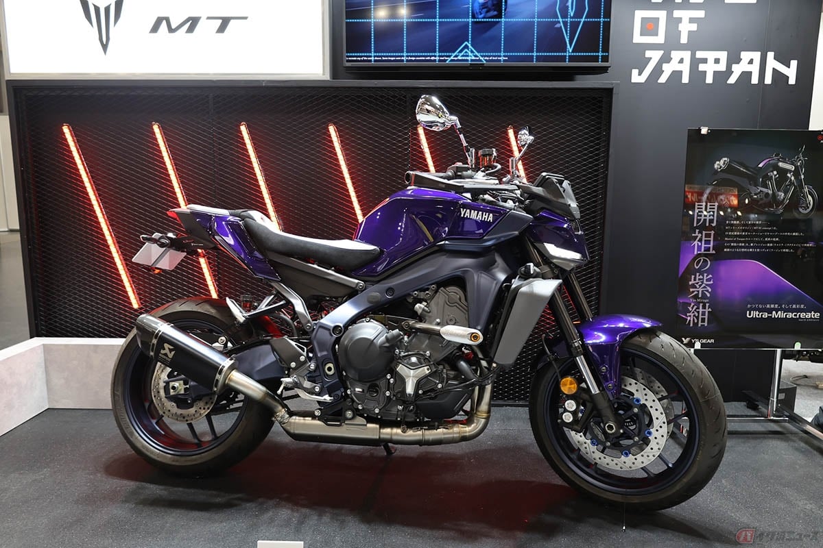 ヤマハ「MT-09」用の外装セット「Vio-Mirage(ヴィオミラージュ) 外装セット」装着イメージ