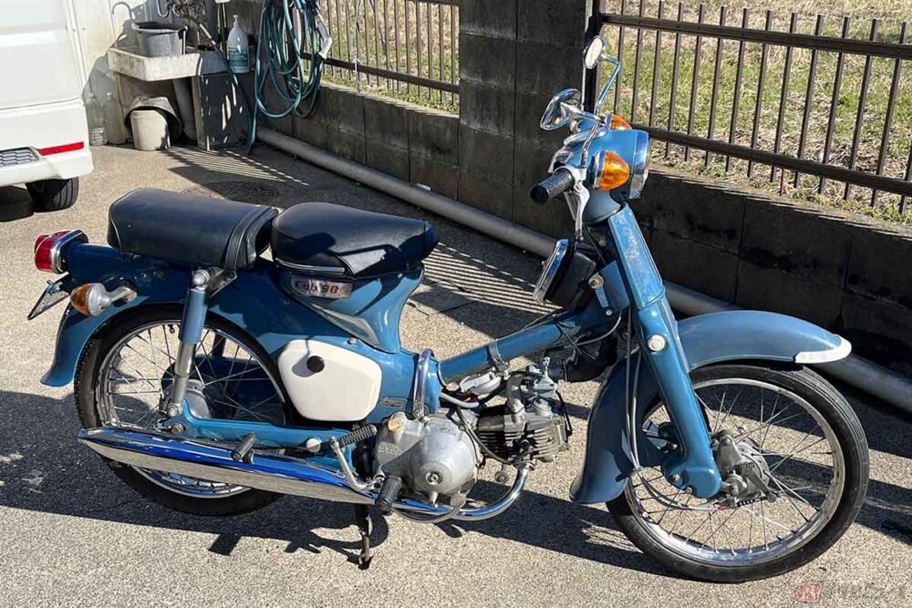 バイク仲間から預かったOHCエンジンのホンダ「スーパーカブ90」（1967