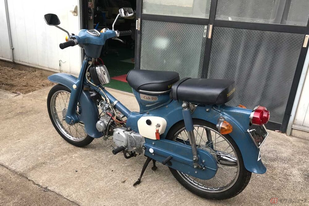 バイク仲間から預かったOHCエンジンのホンダ「スーパーカブ90」（1967