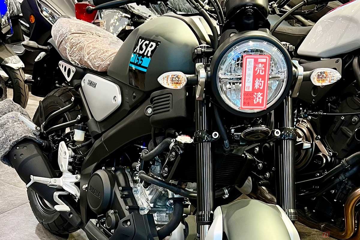 2022年に筆者が購入した、並行輸入車のヤマハ「XSR155」