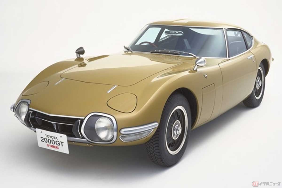 トヨタ自動車とヤマハが共同開発・生産したトヨタ2000GT(1967年)は、マグネシウム製のホイールを装備
