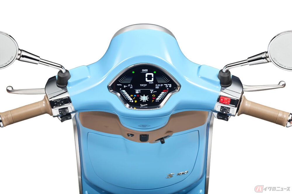 ベスパ「新型エンジン搭載のスクーター」発売!! 燃費向上＆より