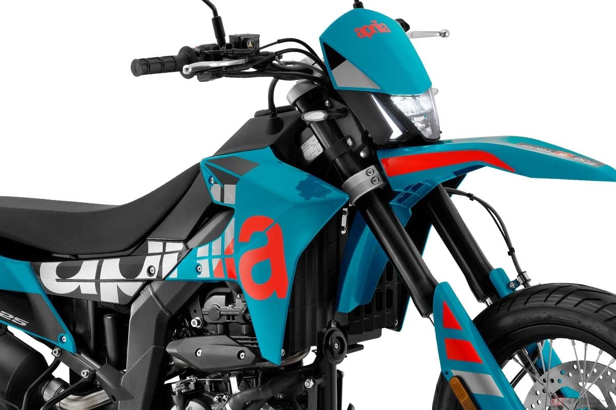 アプリリア「SX125」(2026年モデル)カラー:タランチュラブルー
