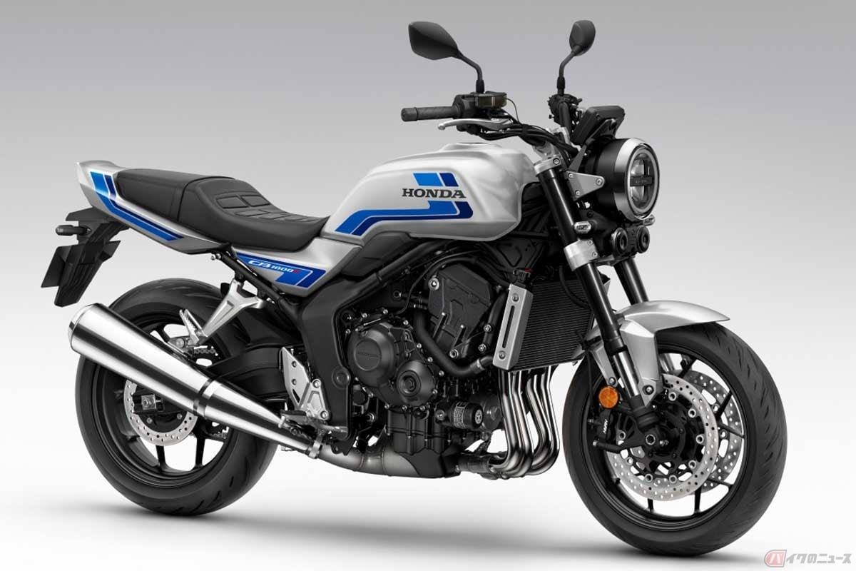 「CBR1000RR(SC77型)」のエンジンがベースの「CB1000F」(2025年)。最高出力は124PS