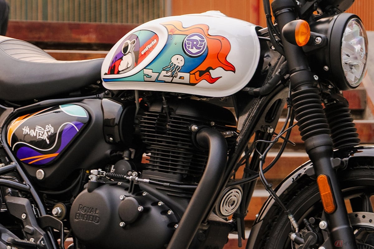 ロイヤルエンフィールド「HUNTER 350（ハンター・サンゴーマル）」