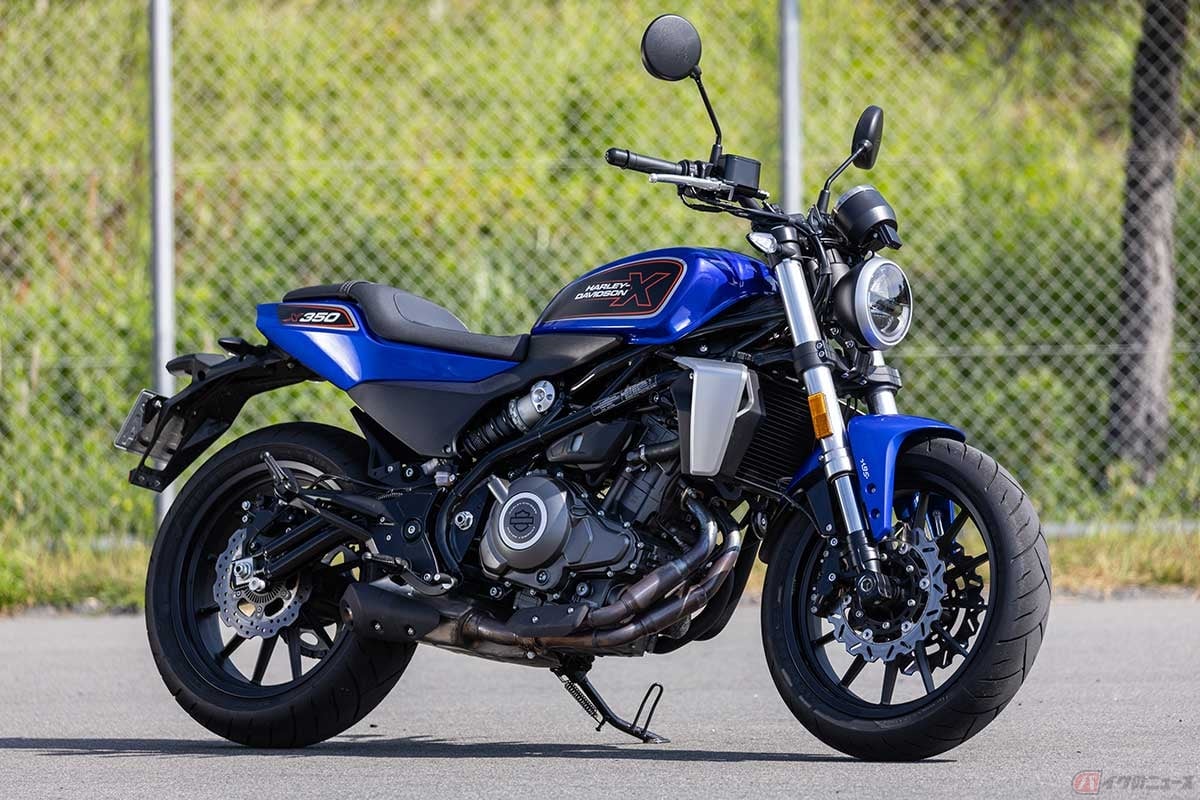 生産終了が報じられた、普通二輪免許で乗れるハーレーダビッドソン「X350」