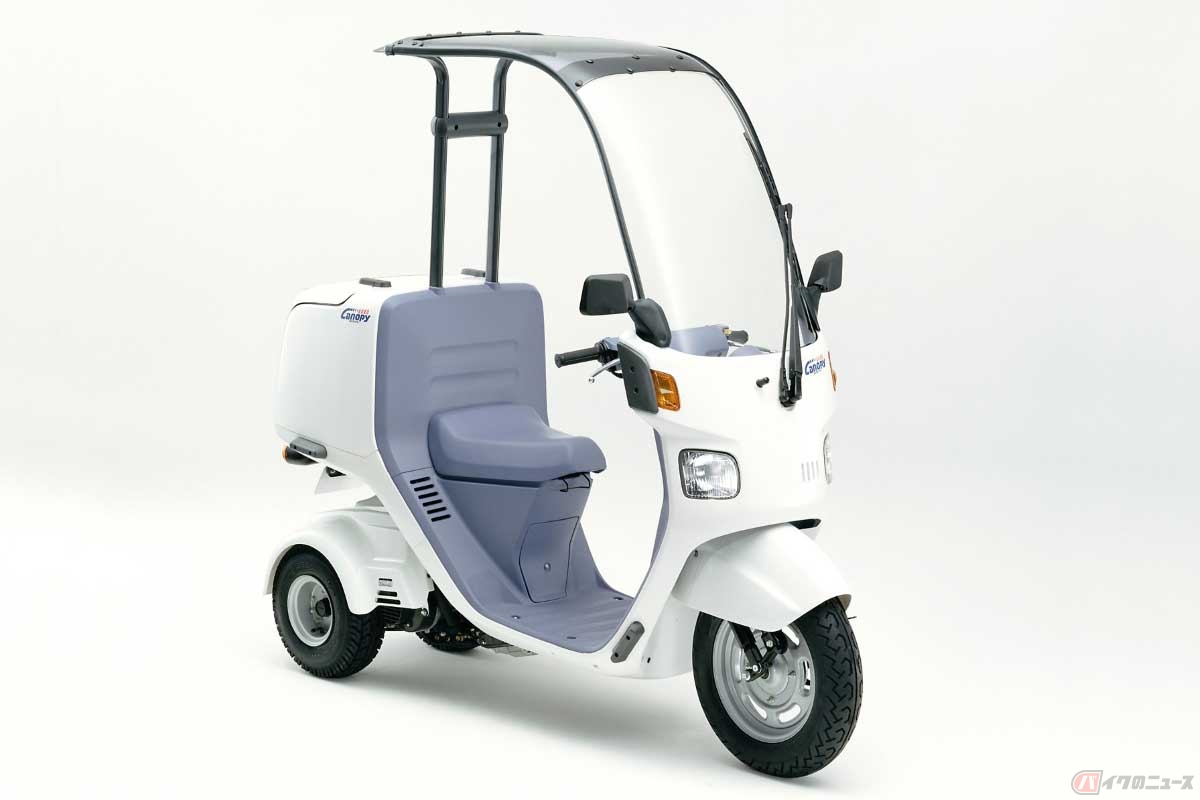 ホンダ「GYRO Canopy（ワゴンタイプ）」（1990年）。