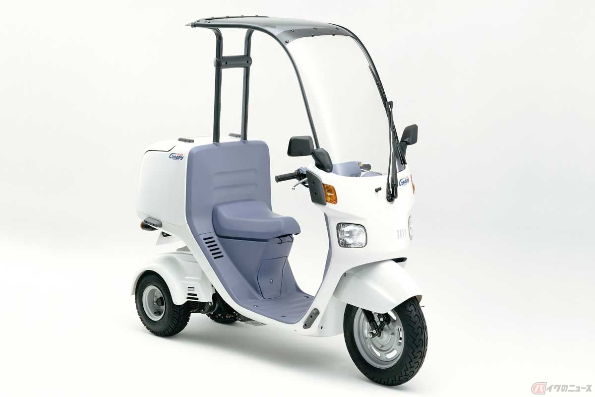 ホンダ「GYRO Canopy(ワゴンタイプ)」(1990年)。