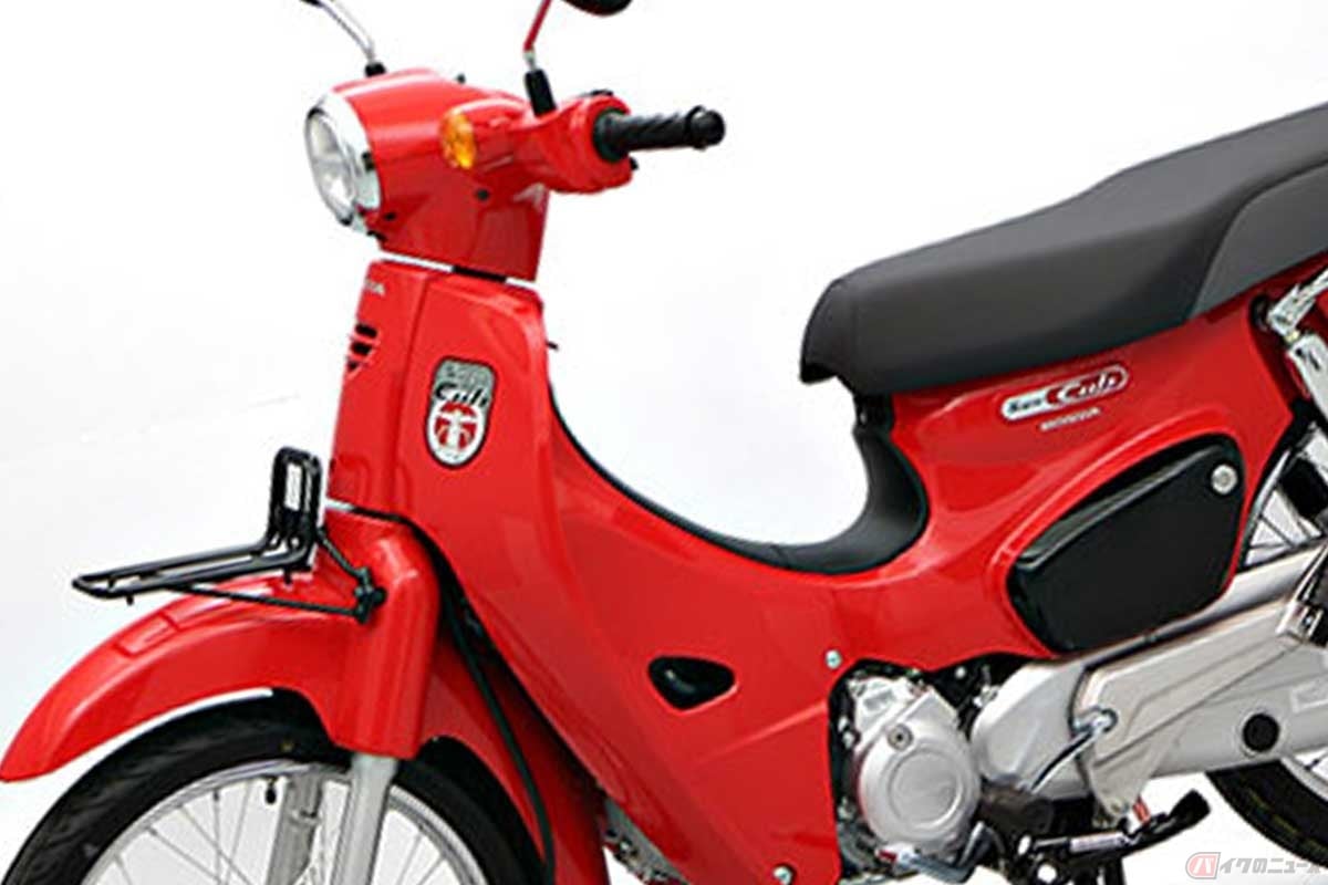 シルバーバックによるカスタムモデル「SuperCub typeX」(生産終了モデル)