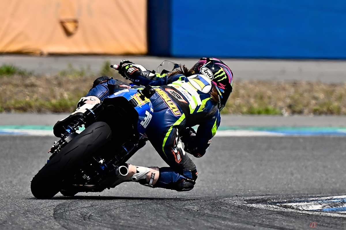「2026 鉄馬 with TSK 合戦の日」で、モリワキの「GB350S」（＃30）を駆る金子美寿々選手