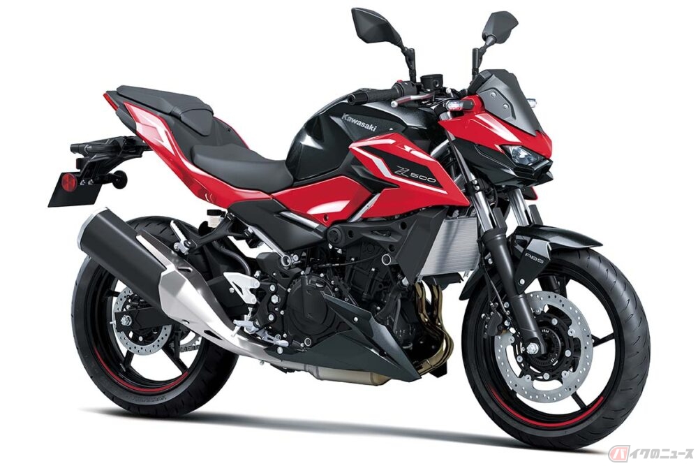 カワサキの「Sugomi」をクォータークラスの車格に凝縮!! 「Z500