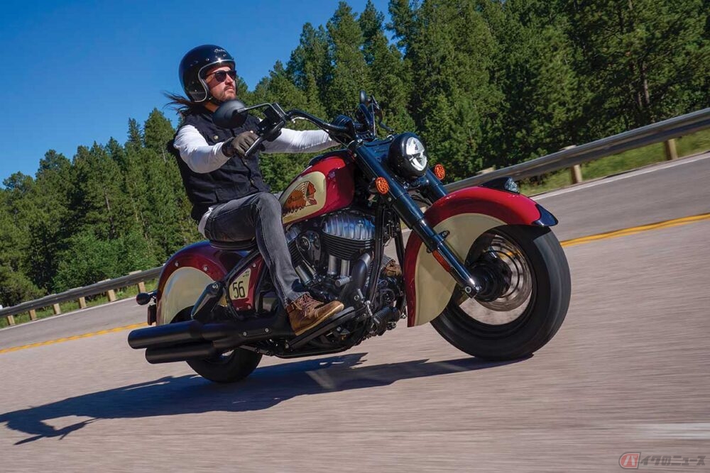 価格398万円!!インディアン「Chief Vintage Sturgis」抽選販売開始
