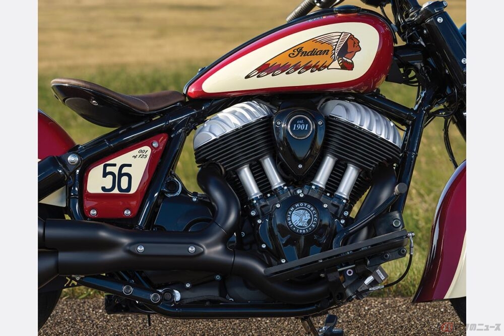 価格398万円!!インディアン「Chief Vintage Sturgis」抽選販売開始