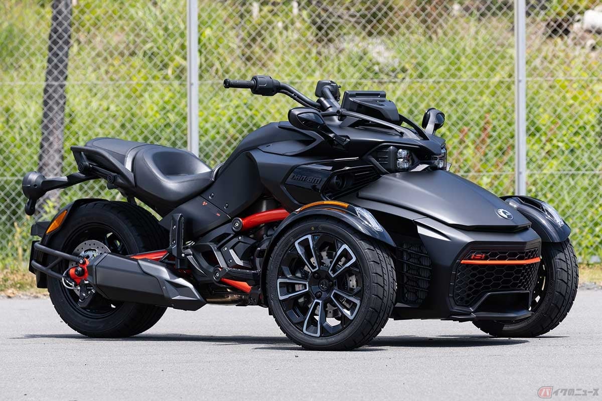 高梨はづきさんが試乗した、Can-Am「Spyder F3-S」（2026年モデル）