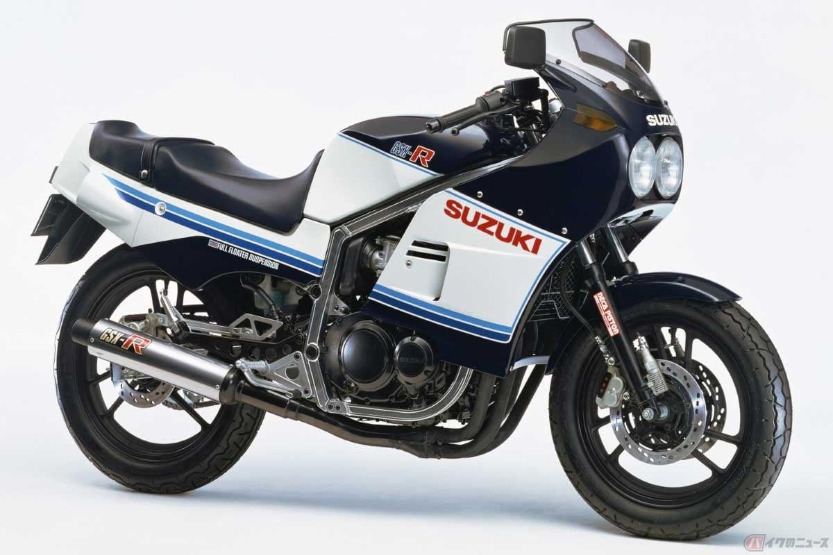 スズキが1984年に発売した「GSX-R」(400ccクラス)は、前輪に対向4POTキャリパーのダブルディスク、後輪に対向2POTキャリパーを装備し、合計10個のブレーキピストンを持ち、強力な制動力を発揮