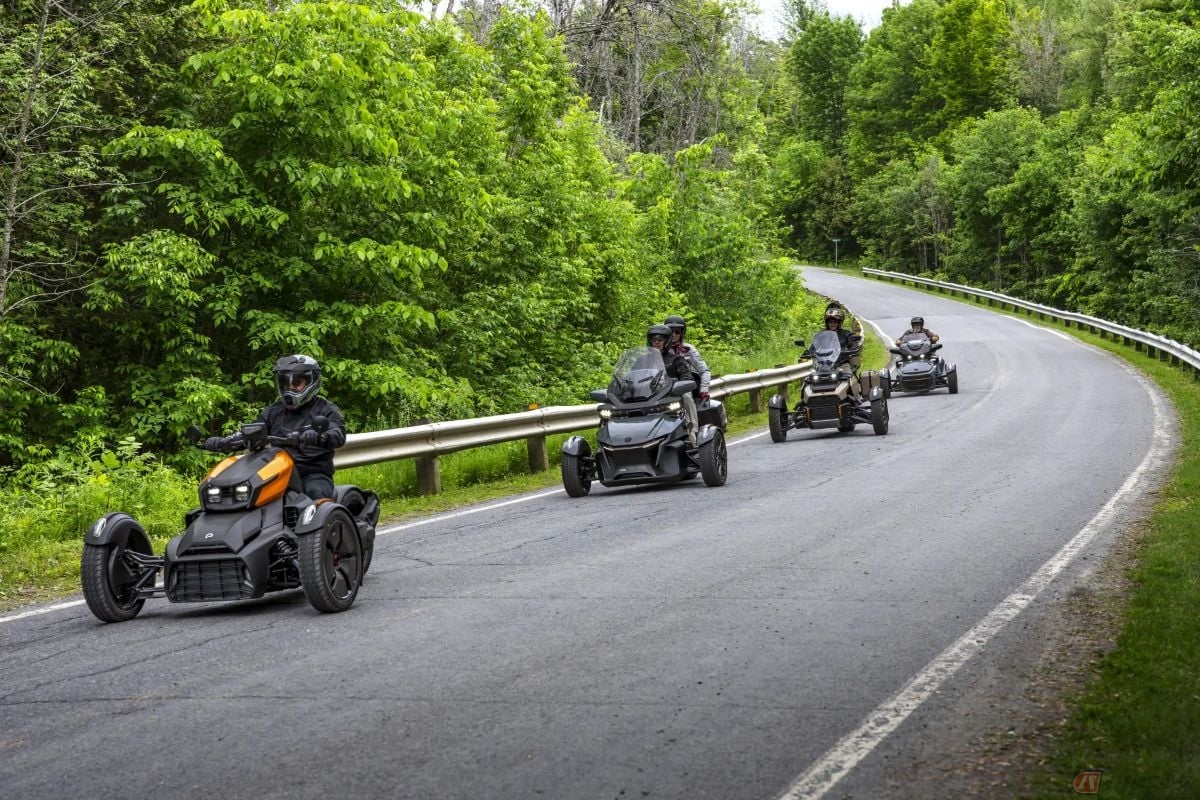 「Can-Am Spyder/Ryker」「Can-Am Off-Road ATV」の2027年モデルが発表された