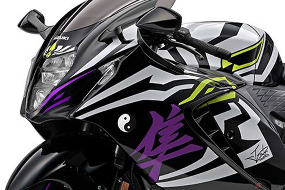 スズキと人気格闘ゲーム『ストリートファイター6』のコラボレーションモデル第2弾「Hayabusa Tuned by JURI」