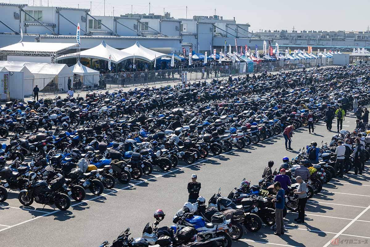 スズキ「GSX-S/R」ミーティング2026の様子